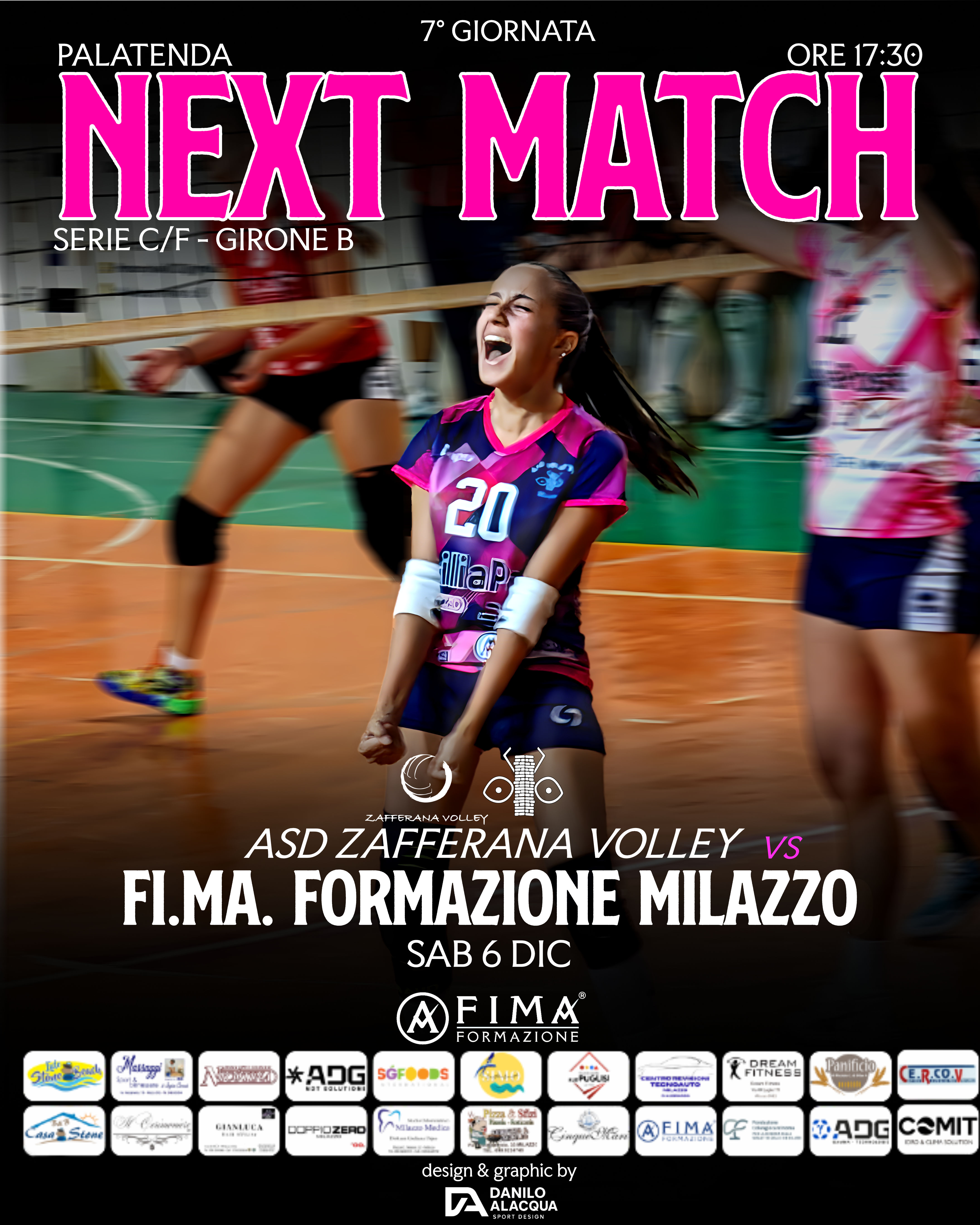 Locandina matchday 2